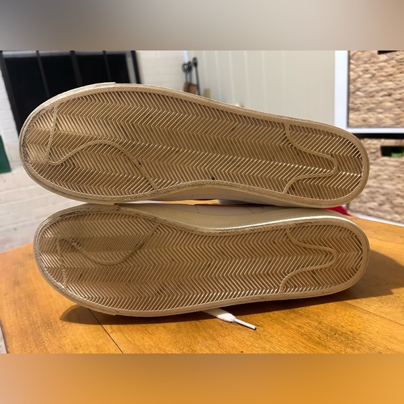 Nike Blazers, Men’s 13, white with orange swoosh. Worn twice. - Picture 6 of 9